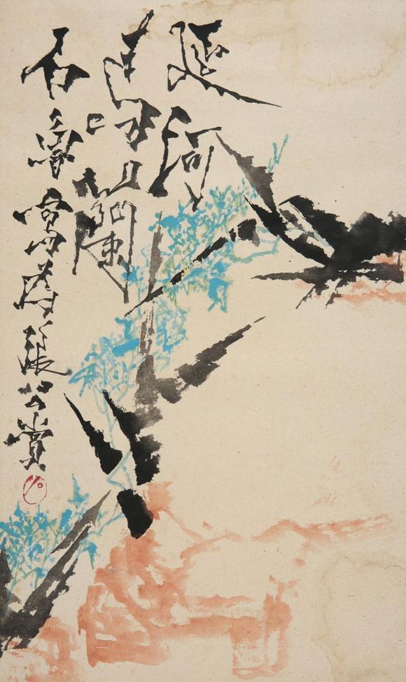 東京SAKURA拍賣（櫻花拍賣）石魯 竹石圖