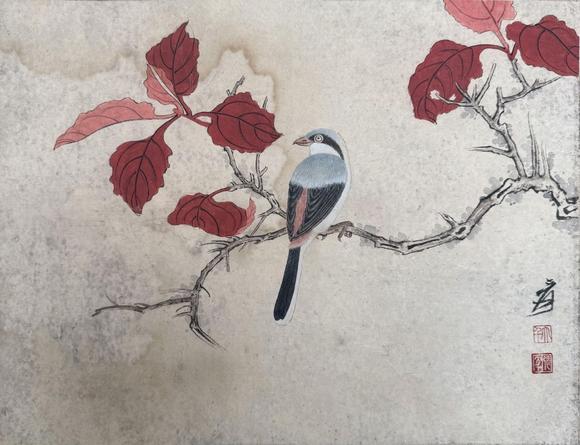 東京SAKURA拍賣（櫻花拍賣）張大千 花鳥