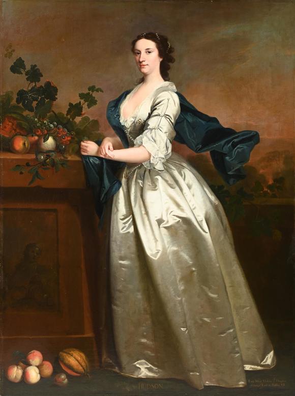 DreweattsTHOMAS HUDSON (BRITISH 1701-1779), PORTRAIT OF LADY MARY OSBORN