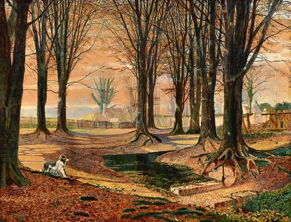 Dreweatts? JOHN ATKINSON GRIMSHAW (BRITISH 1836-1893), BEECHWOOD