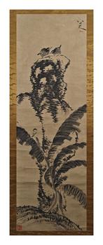 八大山人/芭蕉雙禽