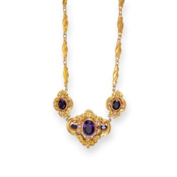 Amethyst-Schmuckset
