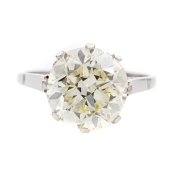 Solit?r Diamantring ca. 4,8 ct