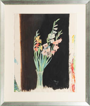 Max Kaus (Berlin 1891 - Berlin 1977). Gladiolas.