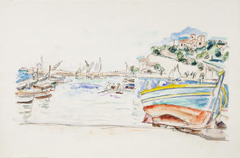 Ivo Hauptmann (Erkner 1886 - Hamburg 1973). Lake Lugano.