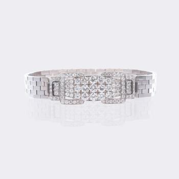 Art-déco Diamond Bracelet.