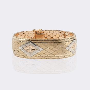 Vintage multicoloured Gold Bracelet.