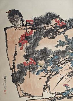 出版于《妙筆生花》P375/棲憩圖