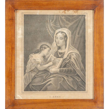 Sant'Anna, stampa<br>cm. 35x40