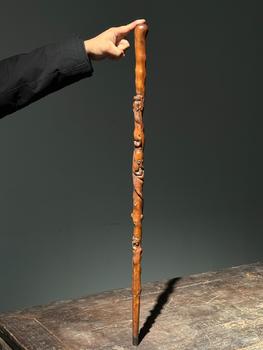 清代 黃花梨拐杖