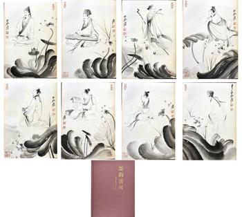 高士圖冊(cè)頁(yè) 出版于《墨韻清風(fēng)》P225