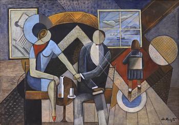 BELA DE KRISTO (HUNGARIAN - FRENCH, 1920-2006).