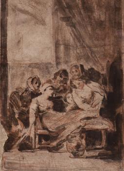 FRANCISCO GOYA (CIRCLE OF) (1746-1828).