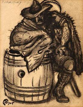 MSTISLAV DOBUZHINSKY (RUSSIAN, 1875-1957).