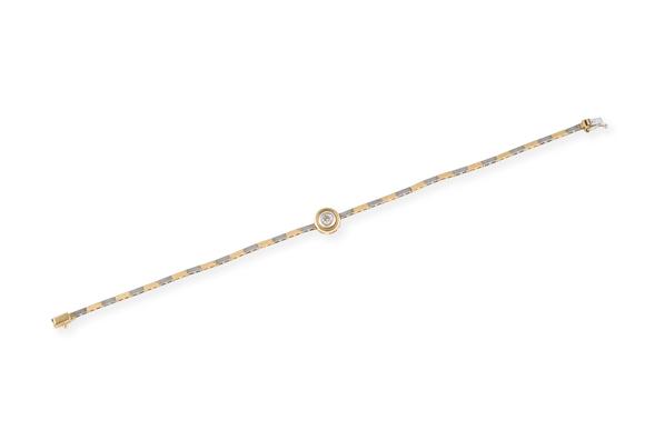 Hargesheimer Kunstauktionen DüsseldorfBICOLOR BRILLANT ARMBAND