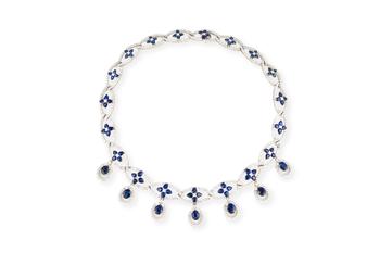 ELEGANTES SAPHIR COLLIER