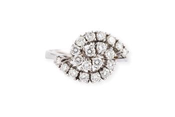 SPIRALF?RMIGER BRILLANT RING