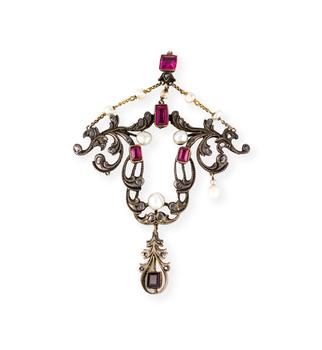 PINKER SAPHIR ANH?NGER 19. JH.