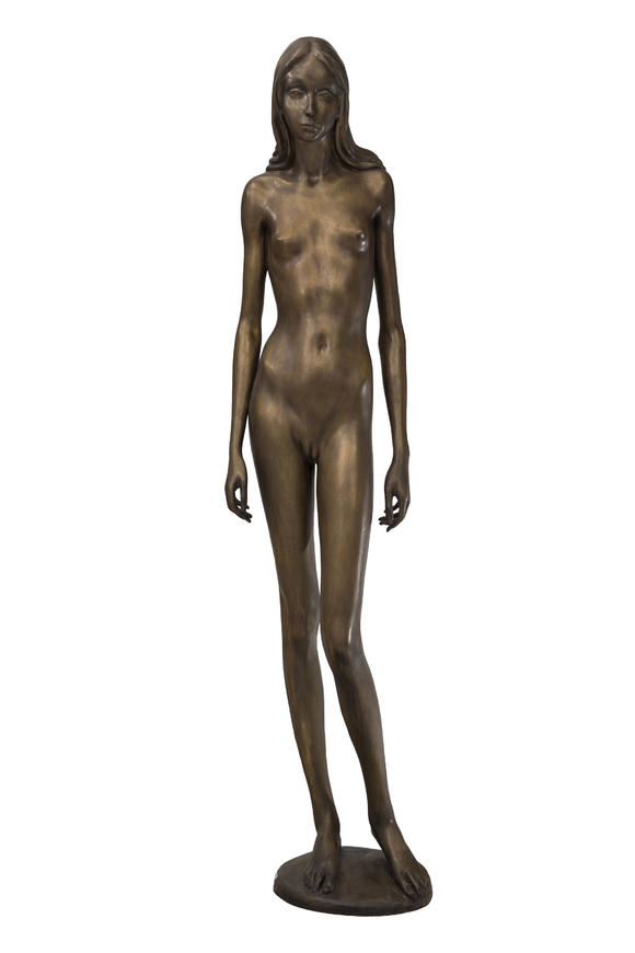 Piguet - H?tel des VentesHeinz Schwarz (1920-1994), Femme nue, sculpture en bronze patiné, cachets d'artiste ( Schwarz ) et du fondeur Amici, h. 173 cm