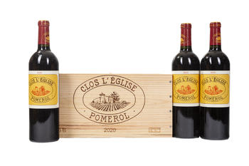 Clos L’église, 2020, Pomerol, 6 bts, CBO