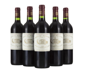 Ch. Margaux, 1989, Margaux, 1er grand cru classé, 5 bts