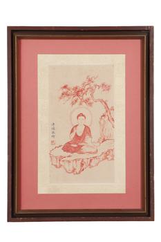 Pu Ru Buddha Image (Framed Painting)