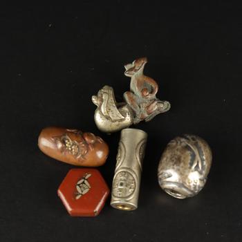 緒締珠五點(diǎn)一組