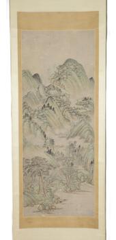 董誥 翠霧奇峰圖