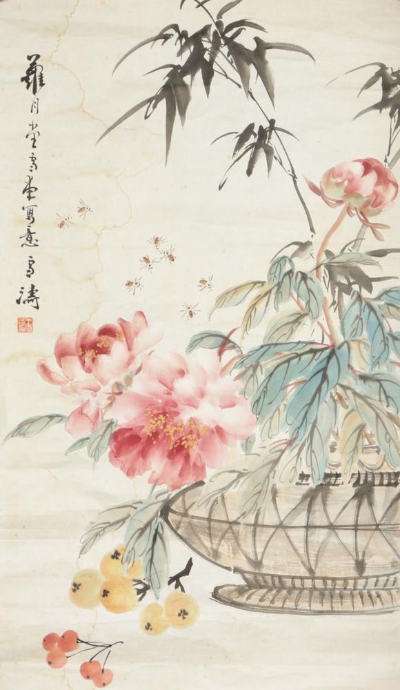 朱雀美術(shù)拍賣(mài)|朱雀美術(shù)拍賣(mài)第二十二回王雪濤 牡丹花卉