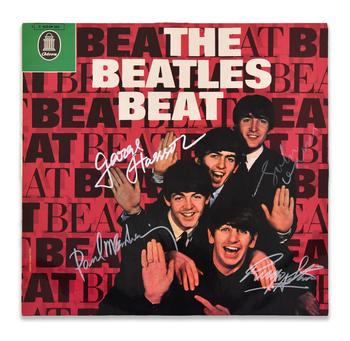 The Beatles - Signed Beatles Beat LP