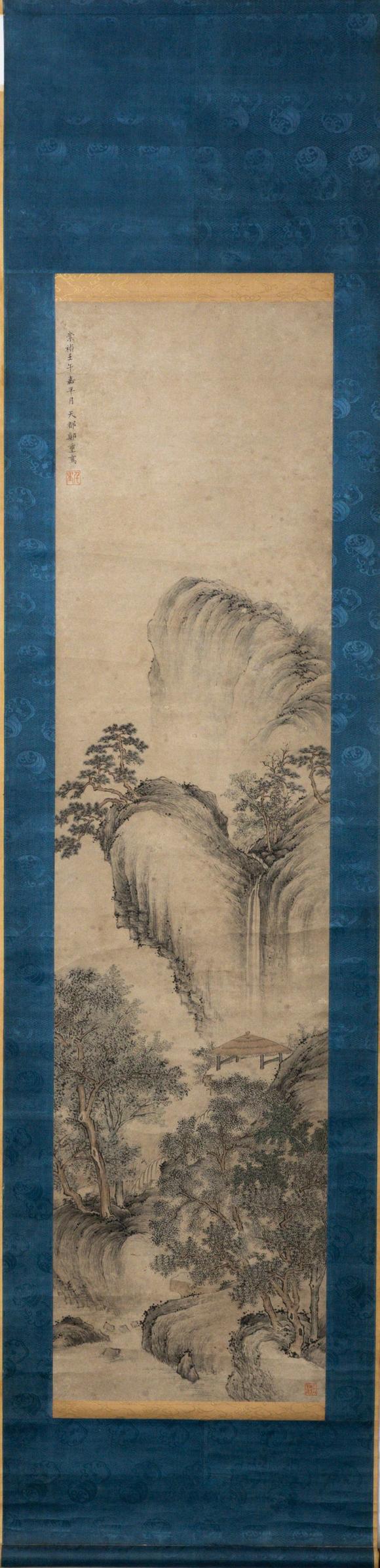 大阪美術(shù)商會(huì)|2026年大美會(huì)第三十四回夏季藝術(shù)品拍賣會(huì)明 鄭重 山水