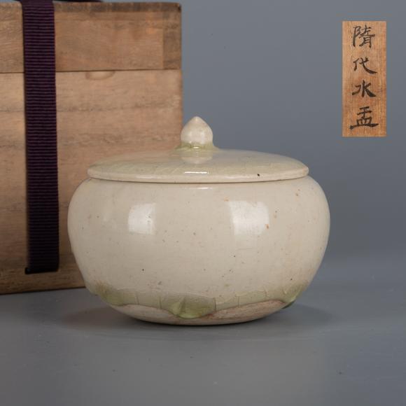 （和正堂株式會(huì)社）吉祥美術(shù)|日本·吉祥美術(shù)俱樂部 第19回仲夏珍品拍賣會(huì)隋 白瓷水盂