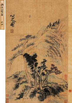 八大山人（1626-1705）[明末清初]?四君子圖