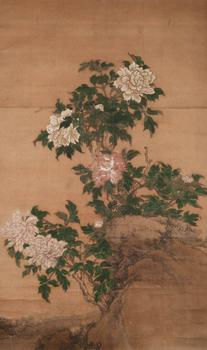 明 佚名 牡丹