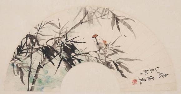 （和正堂株式會社）吉祥美術(shù)唐雲(yún) 竹雀