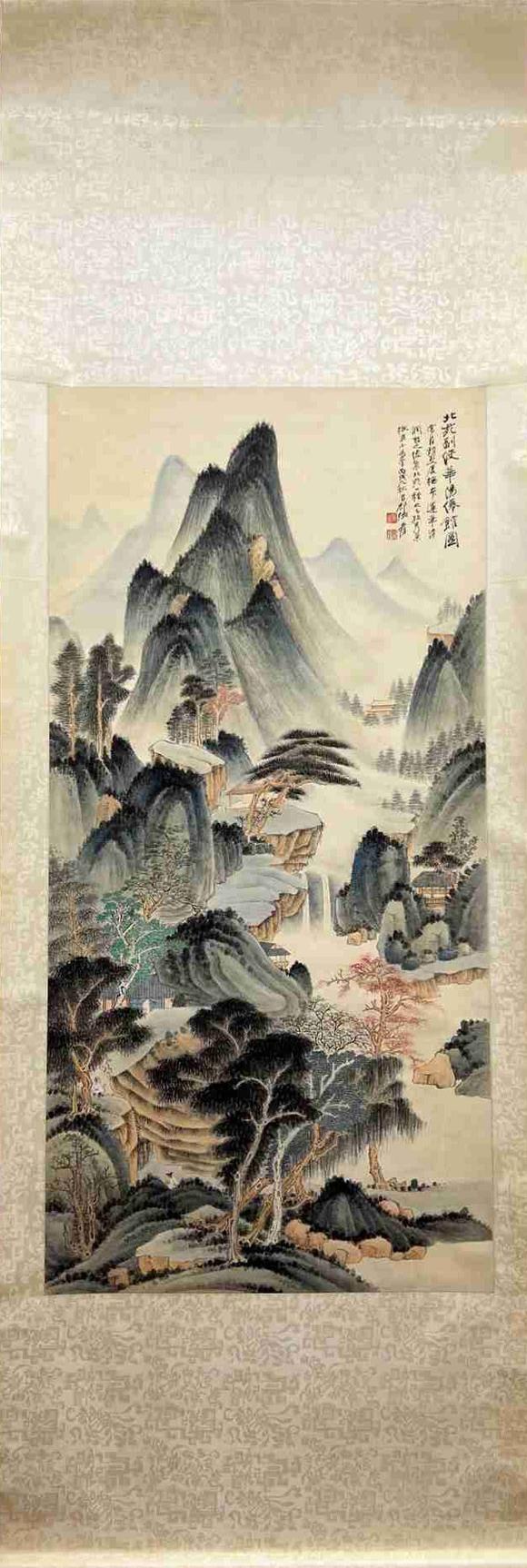 日本松町古美|薰風(fēng)入懷?蕓術(shù)品オークション張大千 山水