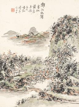 黃賓虹  山水