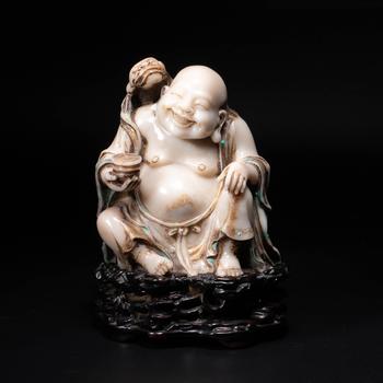 明 壽山石劉海戲金蟾