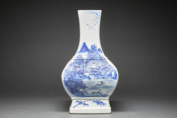 VASE FORME FANGHU à LONG COL