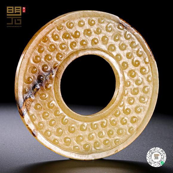 北京明石拍賣(mài)有限公司|北京明石2026春季拍賣(mài)會(huì)明 黃玉谷紋璧