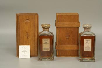 1990年 余市nikka17年 威士忌 2支 原箱附