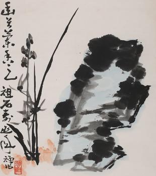 蘭石圖