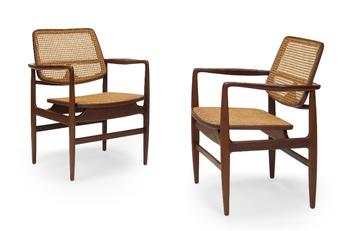 Sergio Rodrigues (1927-2014) for Lin Brasil?

Pair of 'Osc