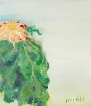 周春芽(b.1955)  菊(1997)