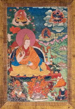 18世紀(jì) 三世達(dá)賴索南嘉措唐卡