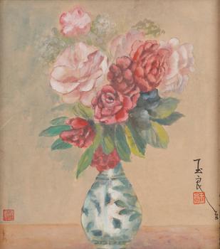 潘玉良  花卉