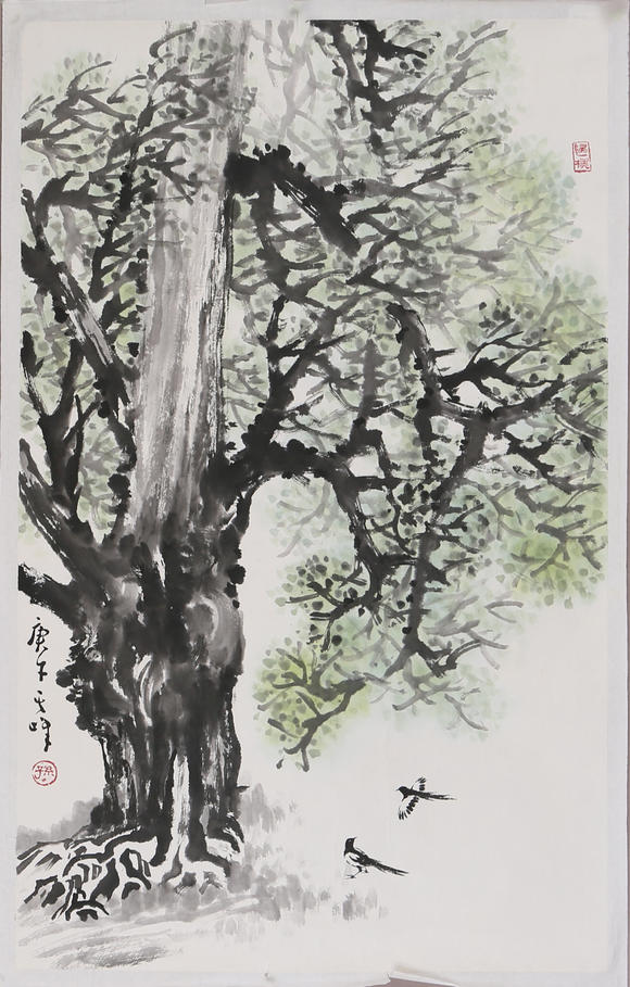 萬領(lǐng)國(guó)際孫其峰  花鳥