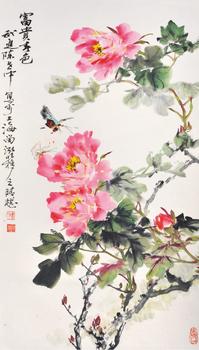 陳世中 富貴春色