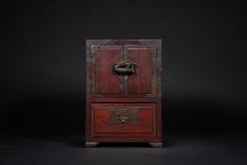 清晚期 紅木箱