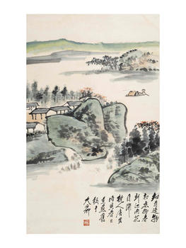 唐雲(yún) 山水